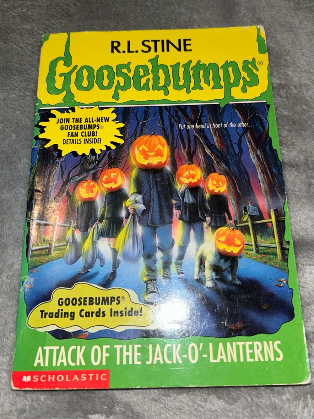 Goosebumps, Attack Of The Jack-O’-Lanterns By R L Stine, PB, 1st Print, 1996